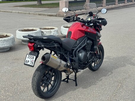 2014 Triumph Tiger Explorer, красный, 700000 рублей, вид 3