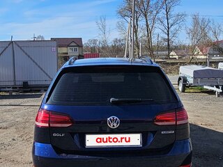2019 Volkswagen Golf VII Рестайлинг, синий, 1650000 рублей, вид 4