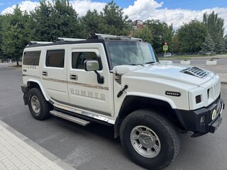 2003 Hummer H2 I, белый, 1600000 рублей, вид 5