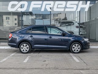 2017 Skoda Rapid I Рестайлинг, синий, 1479000 рублей, вид 5