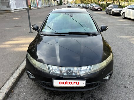 2008 Honda Civic VIII, чёрный, 580000 рублей, вид 1