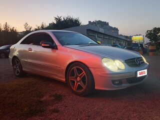 2003 Mercedes-Benz CLK-Класс 240 II (W209), серебристый, 400000 рублей, вид 5