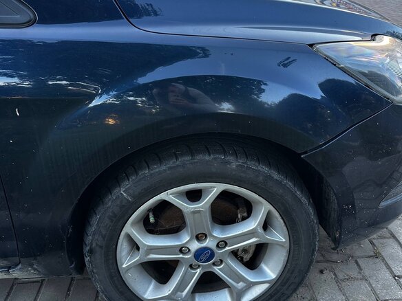 2010 Ford Focus II Рестайлинг, синий, 360000 рублей - вид 7