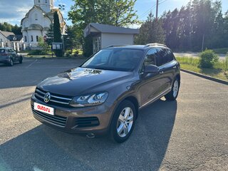 2011 Volkswagen Touareg II, коричневый, 2650000 рублей, вид 2