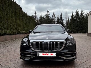 2019 Mercedes-Benz Maybach S-Класс 560 I (X222) Рестайлинг, чёрный, 26500000 рублей, вид 1