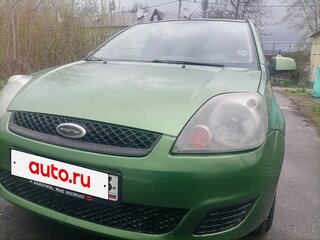 2006 Ford Fiesta Mk5, зелёный, 225000 рублей, вид 2
