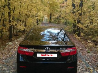 2014 Toyota Camry VII (XV50), чёрный, 1390000 рублей, вид 2