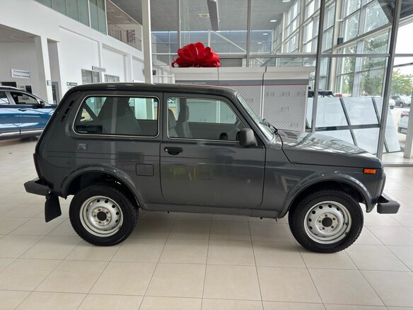 2017 Lada (ВАЗ) 2121 (4x4) I Рестайлинг, серебристый - вид 3