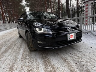 2013 Volkswagen Golf VII, чёрный, 1310000 рублей, вид 1