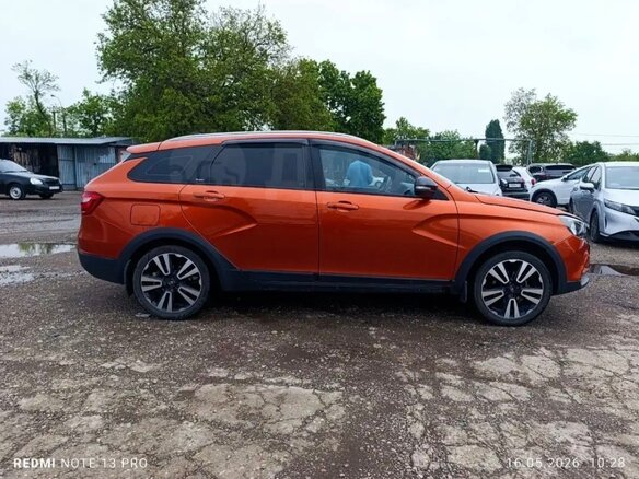 2021 Lada (ВАЗ) Vesta SW I, оранжевый, 1200000 рублей - вид 6
