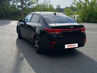 2017 Kia Rio IV, чёрный, 1250000 рублей, вид 4