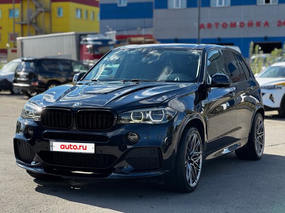2015 BMW X5 M50d III (F15), чёрный, 4150000 рублей