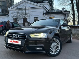 2013 Audi A4 IV (B8) Рестайлинг, коричневый, 1500000 рублей, вид 1