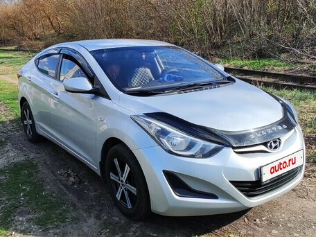 2014 Hyundai Elantra V (MD) Рестайлинг, серебристый, 950000 рублей, вид 3