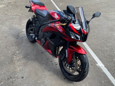 2007 Honda CBR 600RR, красный, 600000 рублей, вид 5