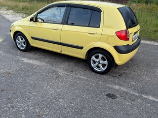 2008 Hyundai Getz I Рестайлинг, жёлтый, 520000 рублей, вид 4