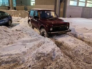 2001 Lada (ВАЗ) 2121 (4x4) I Рестайлинг, пурпурный, 400000 рублей, вид 3