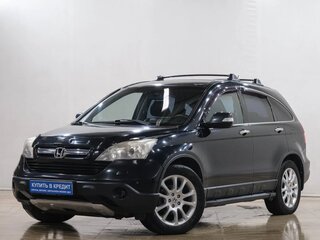 2007 Honda CR-V III, чёрный, 1349000 рублей, вид 3