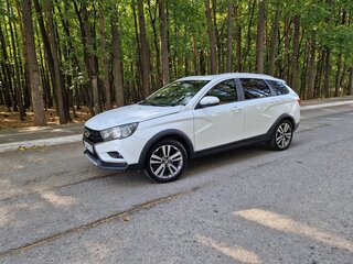 2018 Lada (ВАЗ) Vesta SW Cross I, белый, 795000 рублей, вид 2