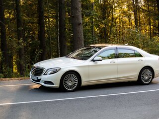 2014 Mercedes-Benz S-Класс 500 VI (W222, C217), белый, 5000000 рублей, вид 3