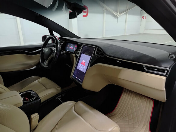 2016 Tesla Model X P90D I, красный, 3850000 рублей - вид 10