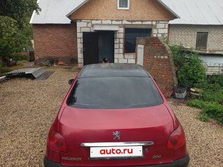 2007 Peugeot 206, красный, 255000 рублей, вид 4