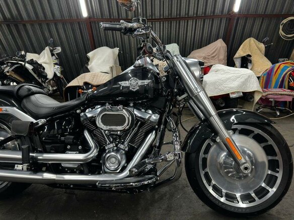 2017 Harley-Davidson Fat Boy, чёрный, 1860000 рублей - вид 12