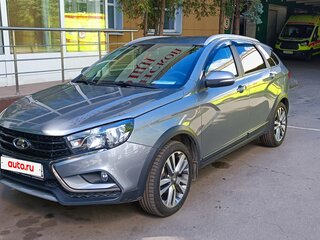 2020 Lada (ВАЗ) Vesta SW Cross I, серый, 1300000 рублей, вид 1
