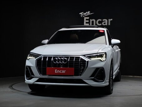 2022 Audi Q3 35 TDI II (F3), белый, 3727007 рублей, вид 2