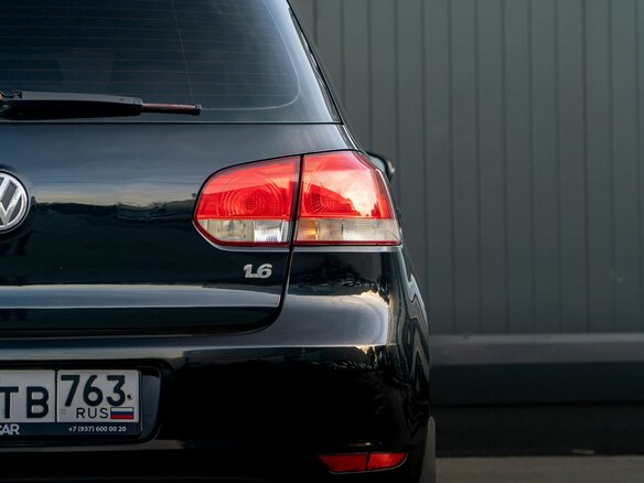 2012 Volkswagen Golf VI, чёрный, 795000 рублей - вид 12