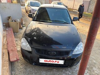 2008 Lada (ВАЗ) Priora I, чёрный, 230000 рублей, вид 1