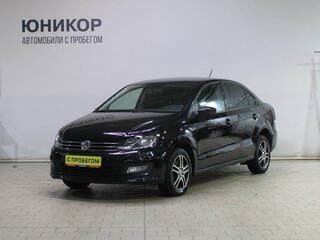 2018 Volkswagen Polo V Рестайлинг, чёрный, 1179000 рублей, вид 1