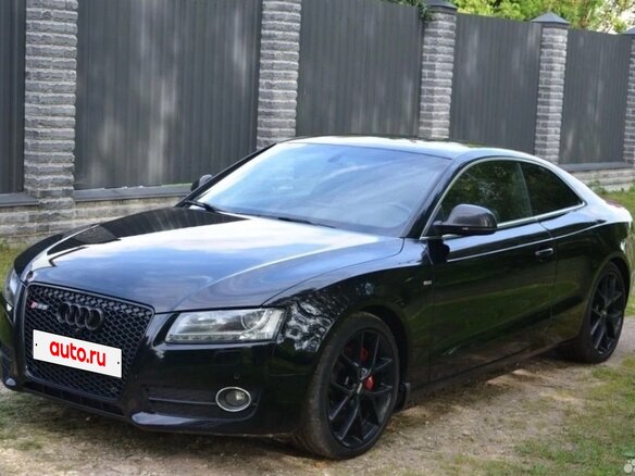 2009 Audi A5 tiptronic I (8T), чёрный, 1700000 рублей - вид 1