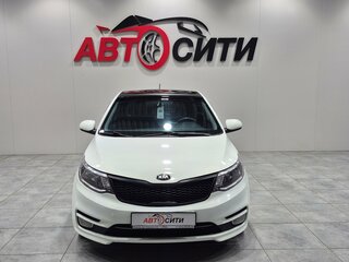 2015 Kia Rio III Рестайлинг, белый, 890000 рублей, вид 2