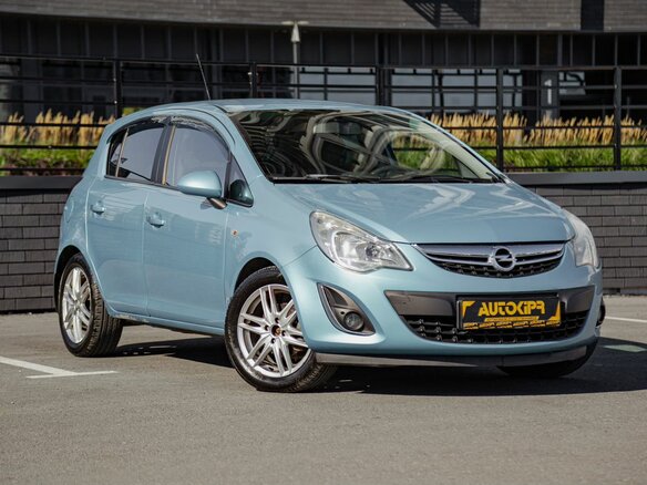2011 Opel Corsa D Рестайлинг II, голубой, 520000 рублей