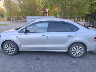 2014 Volkswagen Polo V, серебристый, 430000 рублей, вид 5