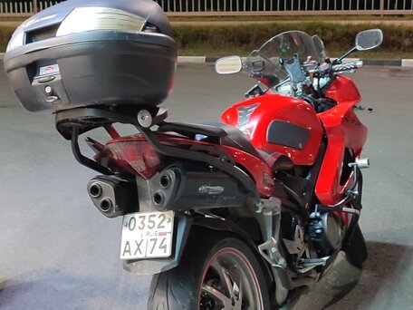 2002 Honda VFR 800, красный, 450000 рублей, вид 5
