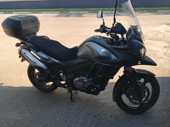 2014 Suzuki V-Strom DL 650, чёрный, 530000 рублей - вид 12