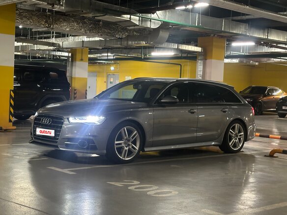 2018 Audi A6 IV (C7) Рестайлинг, серый, 2550000 рублей - вид 1