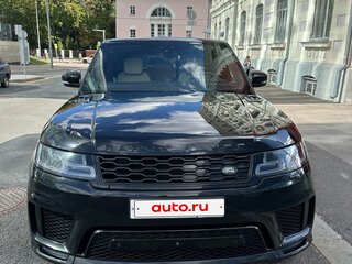 2020 Land Rover Range Rover Sport II Рестайлинг, чёрный, 5500000 рублей, вид 2