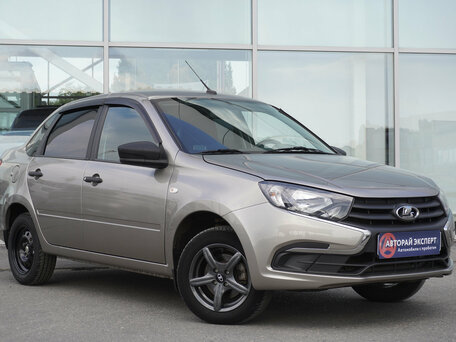2021 Lada (ВАЗ) Granta I Рестайлинг, серый, 660000 рублей, вид 3