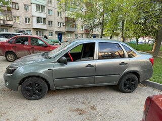 2012 Lada (ВАЗ) Granta I, серый, 209000 рублей, вид 3