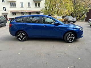 2021 Lada (ВАЗ) Vesta SW I, синий, 1400000 рублей, вид 4
