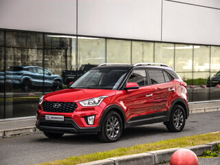 2020 Hyundai Creta I Рестайлинг, красный, 2129450 рублей, вид 3