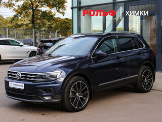 2017 Volkswagen Tiguan II, синий, 2142000 рублей, вид 1