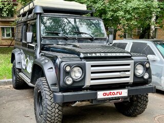 2008 Land Rover Defender 110 I Рестайлинг, чёрный, 2550000 рублей, вид 4