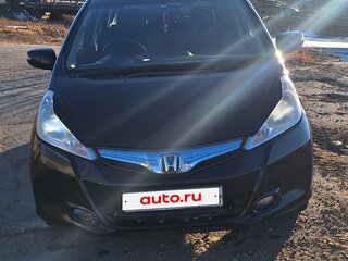 2012 Honda Fit Hybrid II, чёрный, 895000 рублей, вид 4