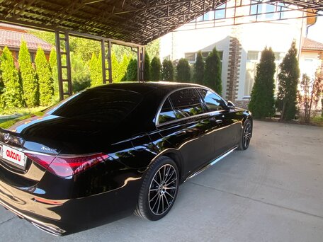 2021 Mercedes-Benz S-Класс 350 d Long 4MATIC VII (W223), чёрный, 9150000 рублей, вид 3