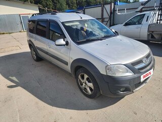 2018 Lada (ВАЗ) Largus Cross I, серебристый, 750000 рублей, вид 4