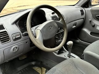 2006 Hyundai Accent ТагАЗ II, синий, 245000 рублей, вид 4